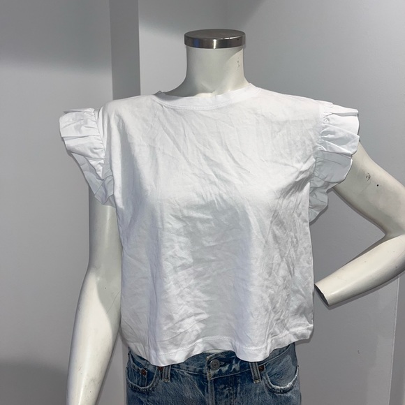 Ruffled Sleeved Tshirt - Picture 1 of 5